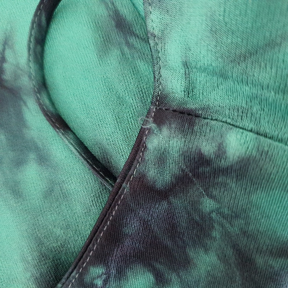 Sportsgirl Green and Navy Camisole Top - Picture 4 of 7